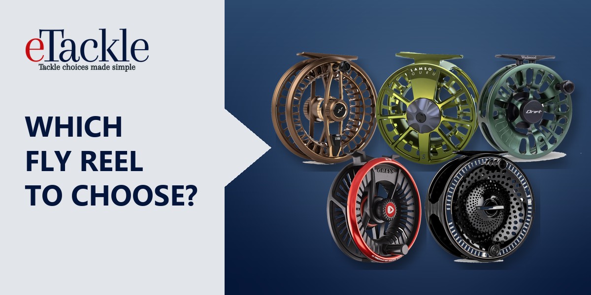 Fly reels from Guideline, Lamson, Wychwood and Greys