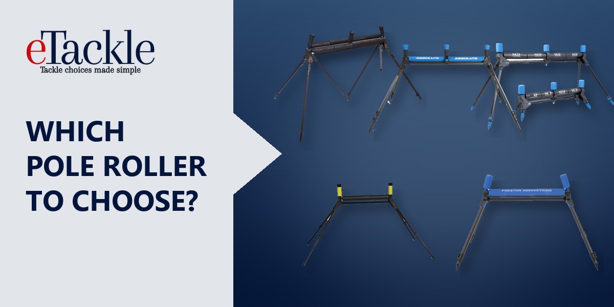 Pole rollers for match fishing, from Preston, Daiwa, Matrix and Maver