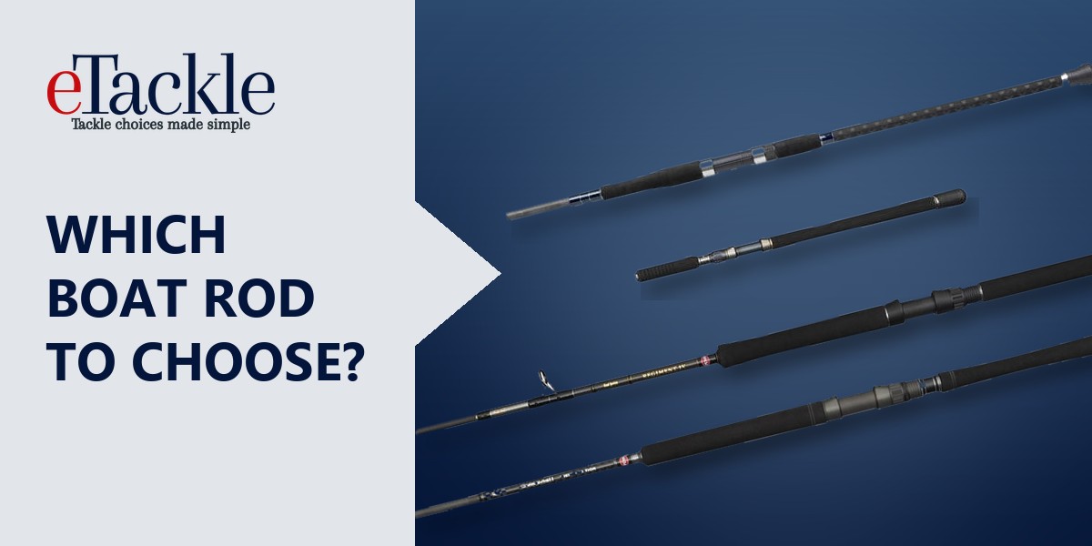 Sea boat rods from Shakespeare and Penn