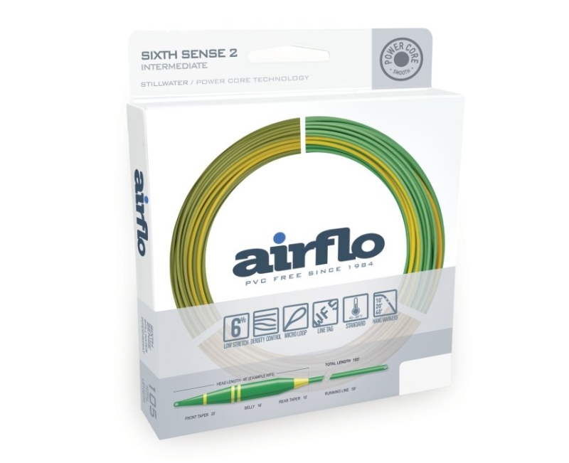 Airflo Sixth Sense 2 Intermediate Fly Line Fast Inter WF