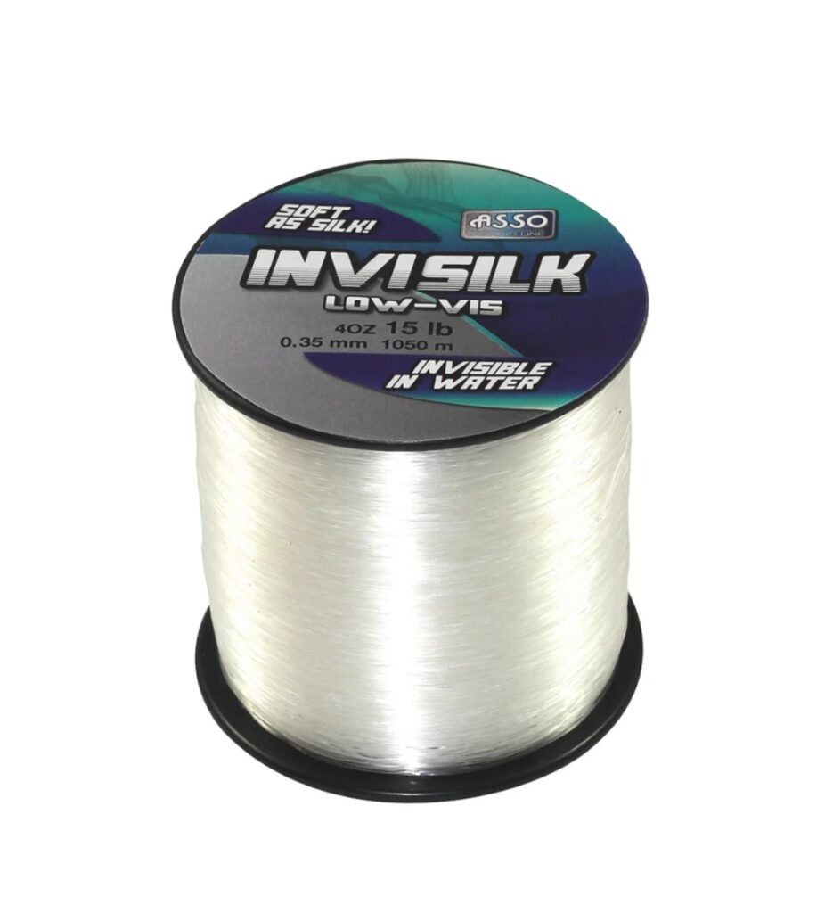 Asso Invisilk Co-Polymer 4oz Spool Clear