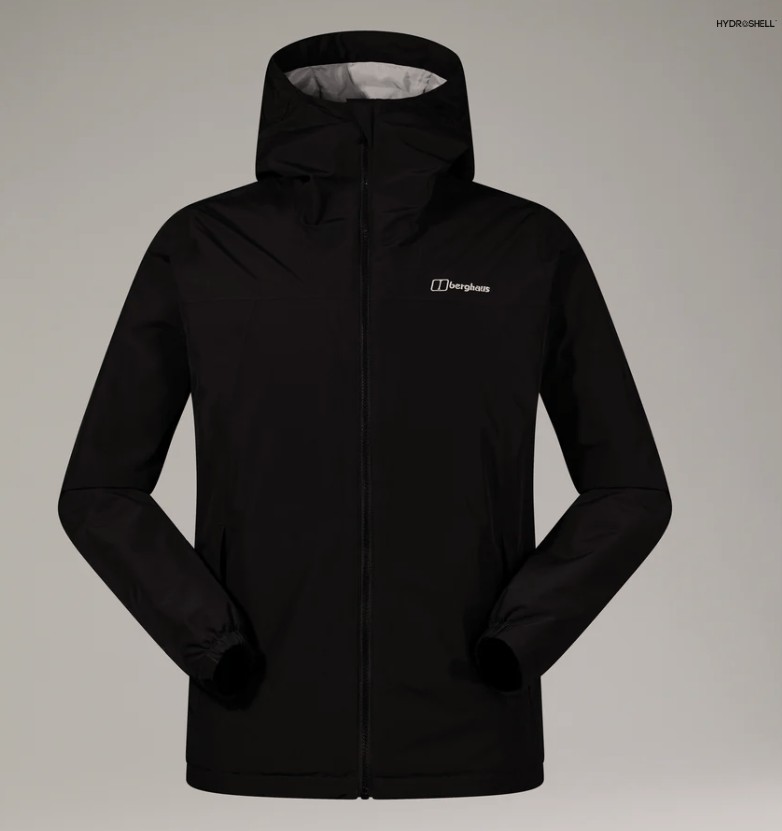 Berghaus Men’s Deluge Pro 3.0 Insulated Waterproof Jacket Black