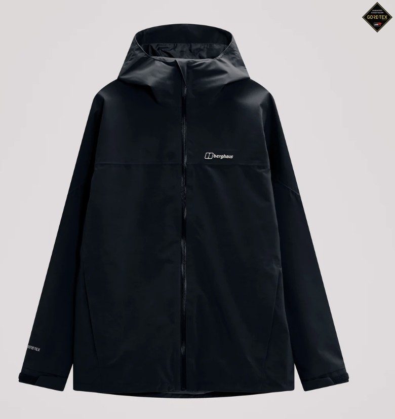 Berghaus Men’s Kielder Gore-Tex Interactive Jacket Jet Black