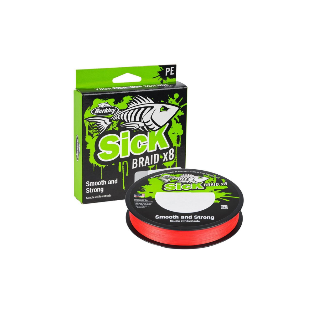 Berkley Sick Braid Red 150m
