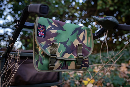 Cotswold Aquarius Barrow Satchel Woodland Camo