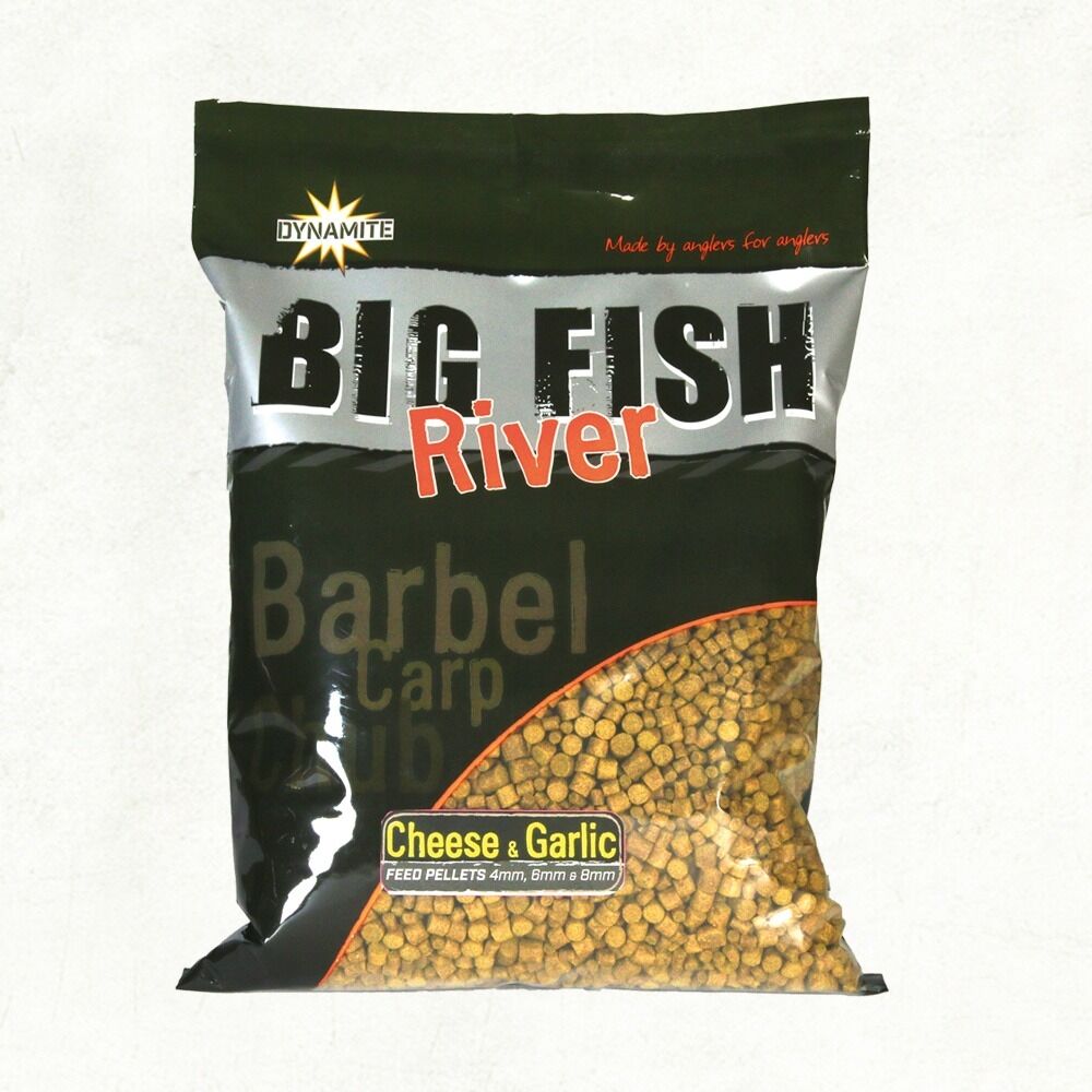 Dynamite Baits Big Fish River Pellet Cheese and Garlic