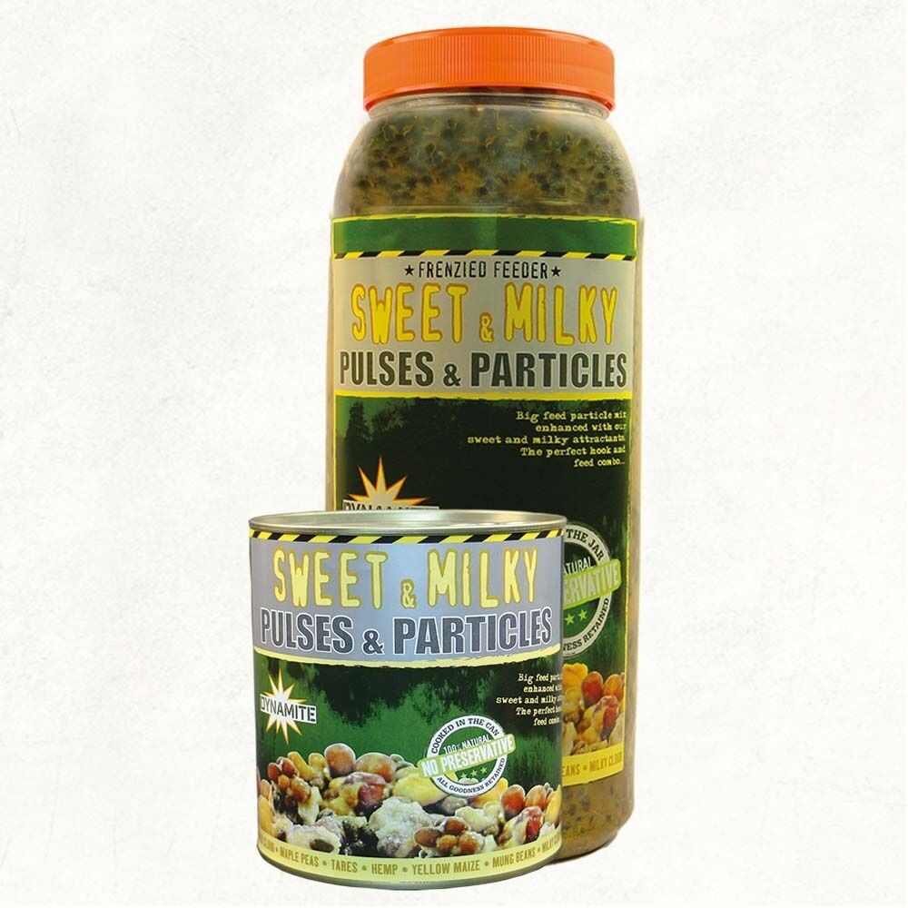 Dynamite Baits Frenzied Sweet & Milky Pulses & Particles Jar