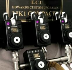 Edward Custom Upgrades MK1 R-Plus Compact Remote Bite Alarm White Trim Edition 3 Rod