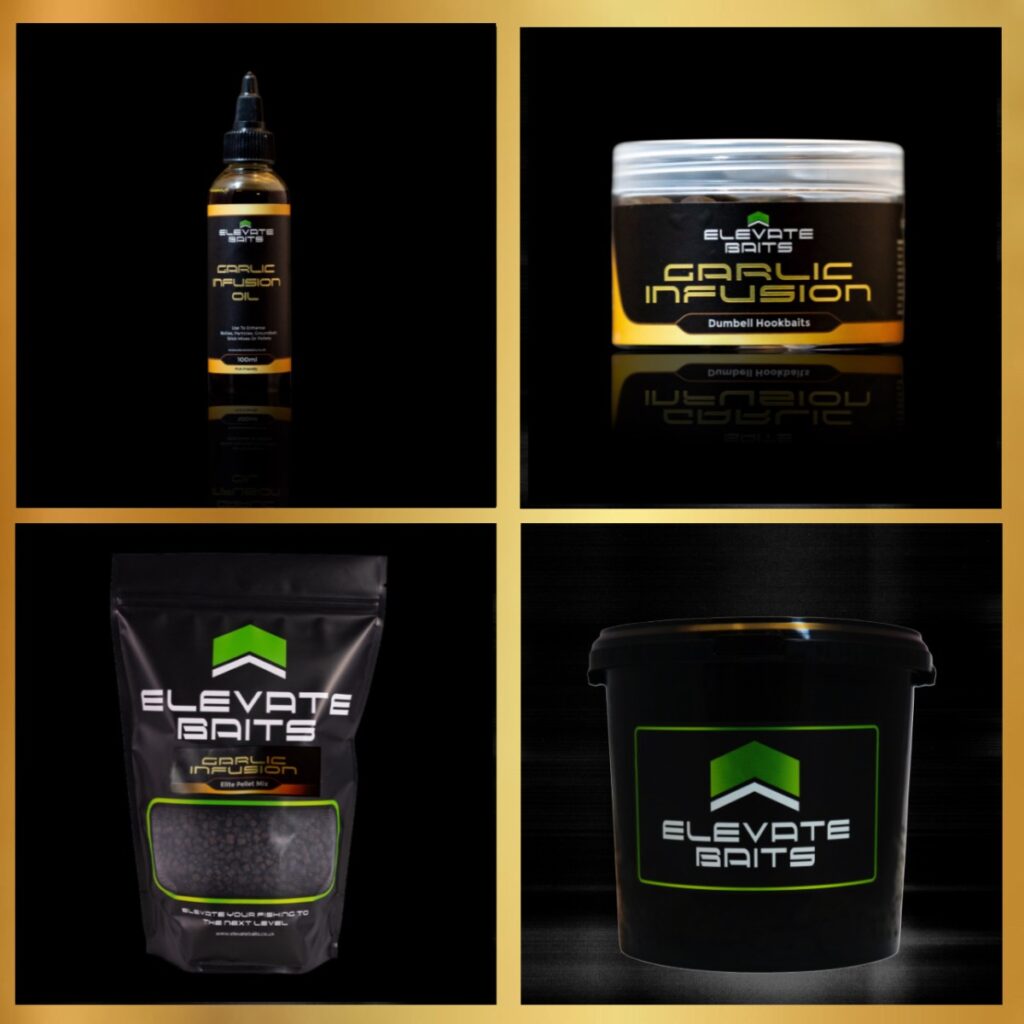 Elevate Baits Garlic Infusion Kit With Bucket