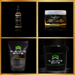 Elevate Baits Garlic Infusion Kit With Bucket
