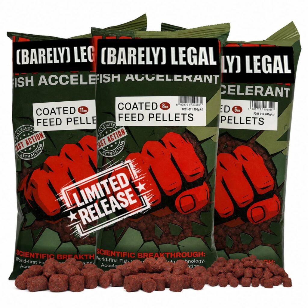 Fjuka Carp Fish Accelerant Coated Feed Pellets 400g