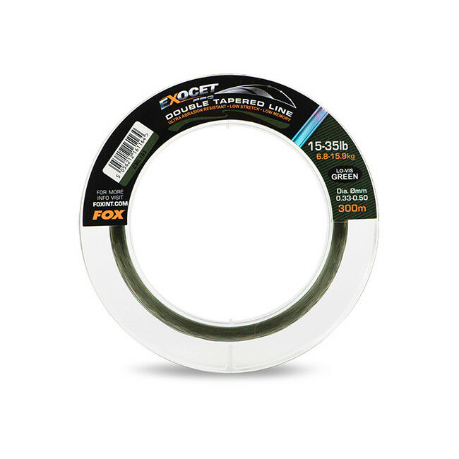 Fox Exocet Pro (Low Vis Green) Double Tapered Line 300m