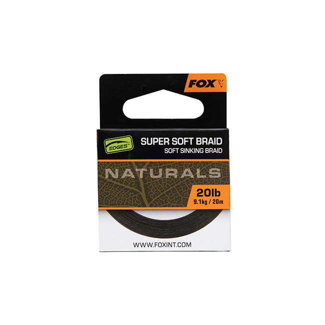 Fox Naturals Soft Braid Hooklength 20m