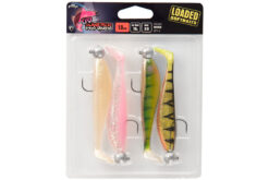 Fox Rage Zander Pro Shad x4 Mixed UV colour Pack LOADED