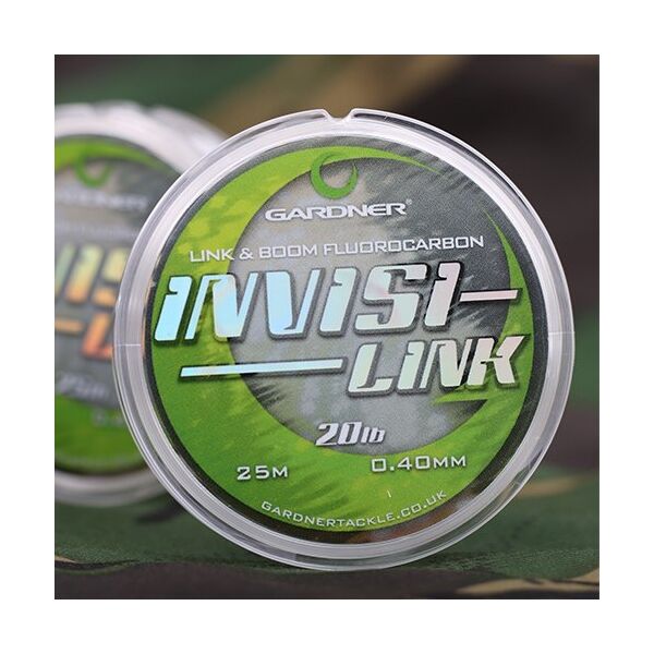 Gardner Invisilink Fluorocarbon Hooklink 25m
