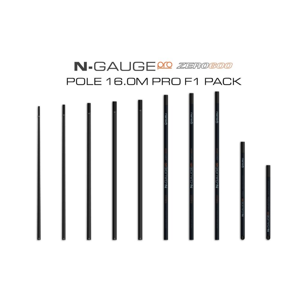 Guru N-Gauge Pro Pole 16.0m Pro F1 Pack