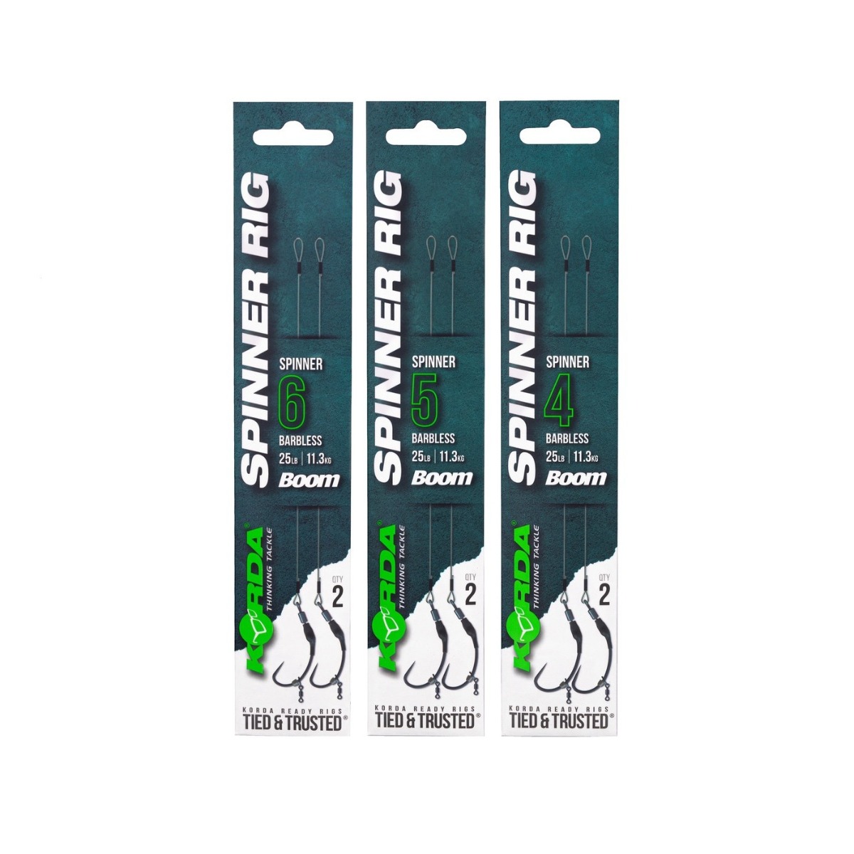 Korda Ready Tied Spinner Rig