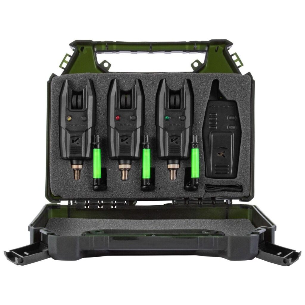 Korum KBI-R Bite Alarm Presentation Set with Indicators
