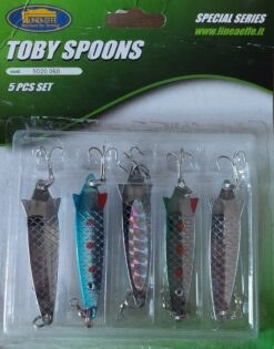 Lemco Set of 5 Assorted Toby Spoons
