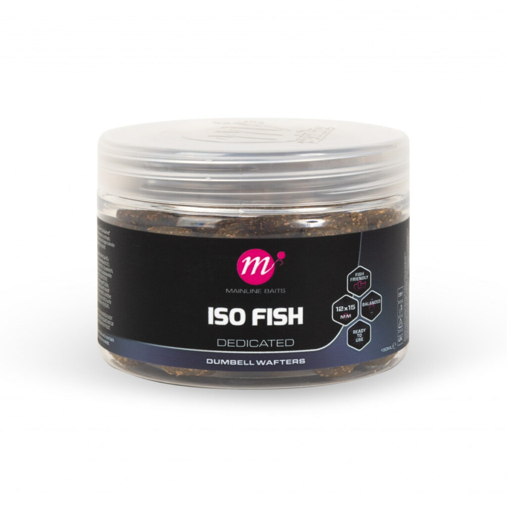 Mainline ISO Fish Dumbell Wafters 12 x 15mm