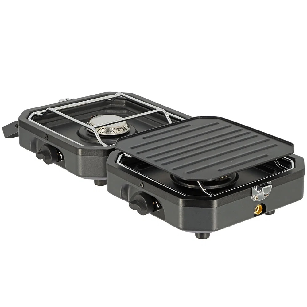 NGT XT Twin Stove System with Griddle and Case