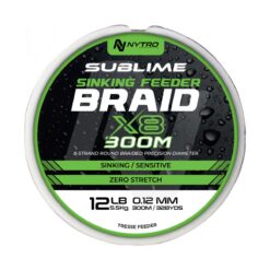 Nytro Sublime X8 Sinking Feederbraid 300m