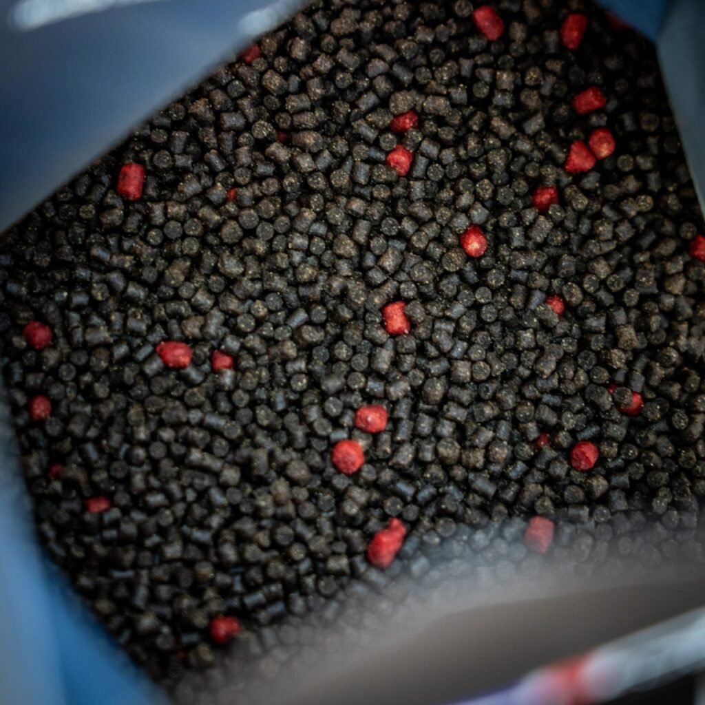 RG Baits Hot Shrimp + Liver Mini Bag Pellet 1kg