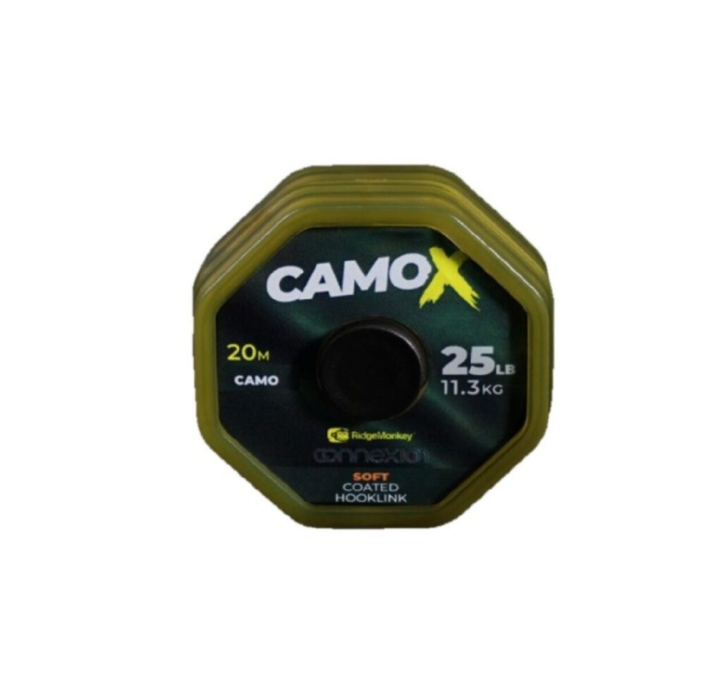 RidgeMonkey Connexion CamoX Soft Coated Hooklink