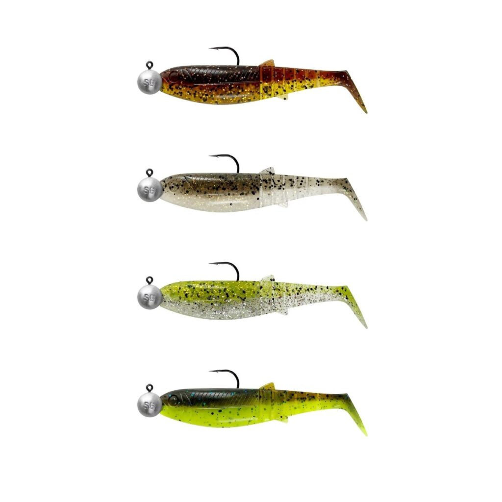Savage Gear Cannibal Shad Mix 4P4Pcs