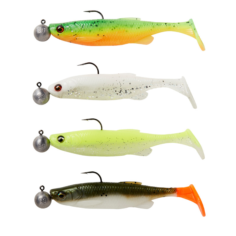 Savage Gear Fat Minnow T-Tail Rtf Mix 4+4pcs