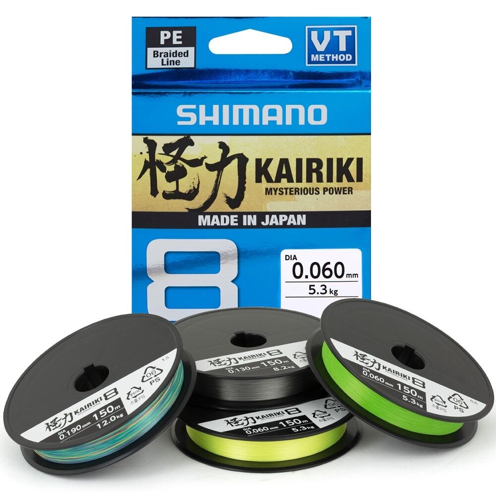 Shimano Kairiki 8 Braid 300m Mantis Green