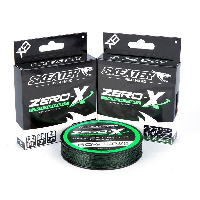 Skeater Zero-X 8Braid Mg Floating Line 300m