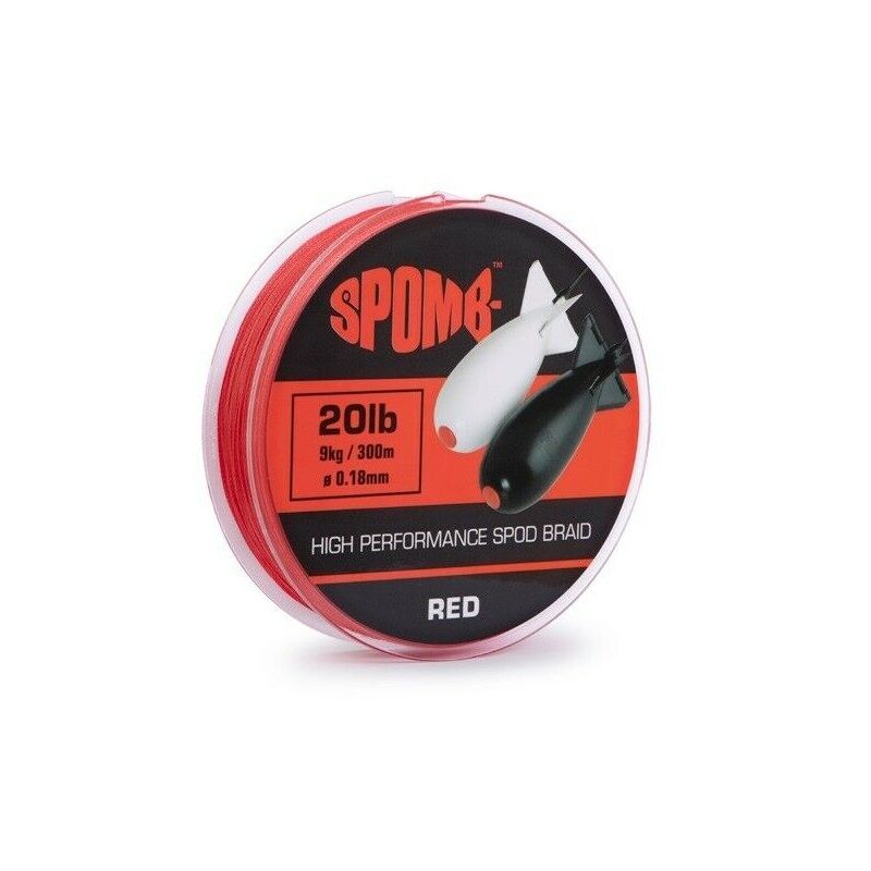 Spomb Braid Red 300m 20lb