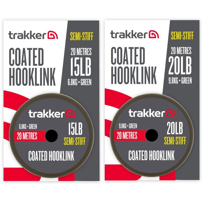 Trakker Semi Stiff Coated Hooklink 20m