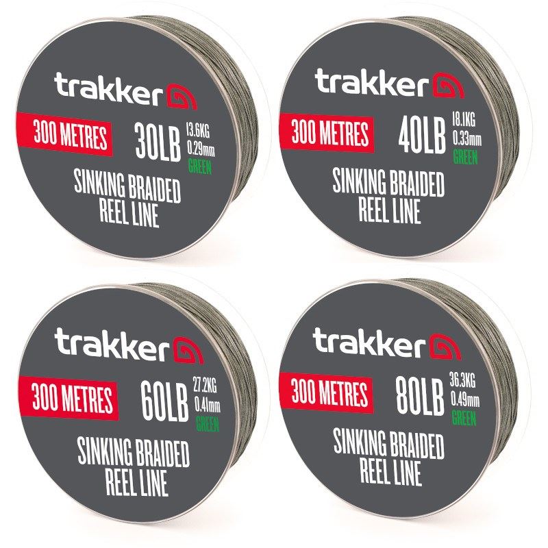 Trakker Sinking Braid Reel Line 300m