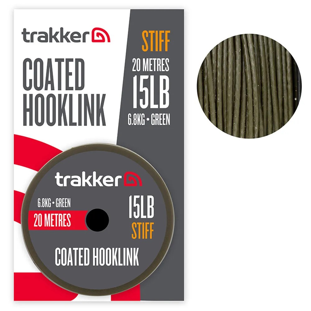 Trakker Stiff Coated Hooklink 20m