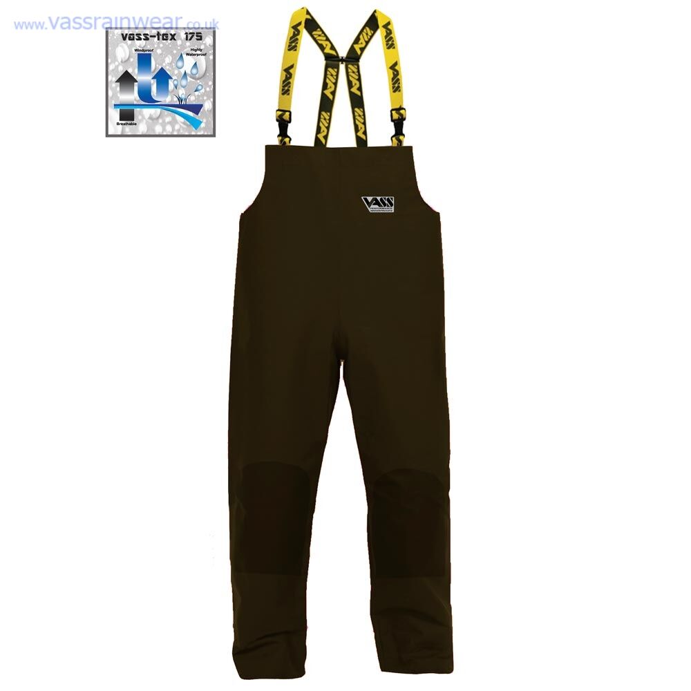 Vass 175 Khaki Edition Lightweight Bib & Brace