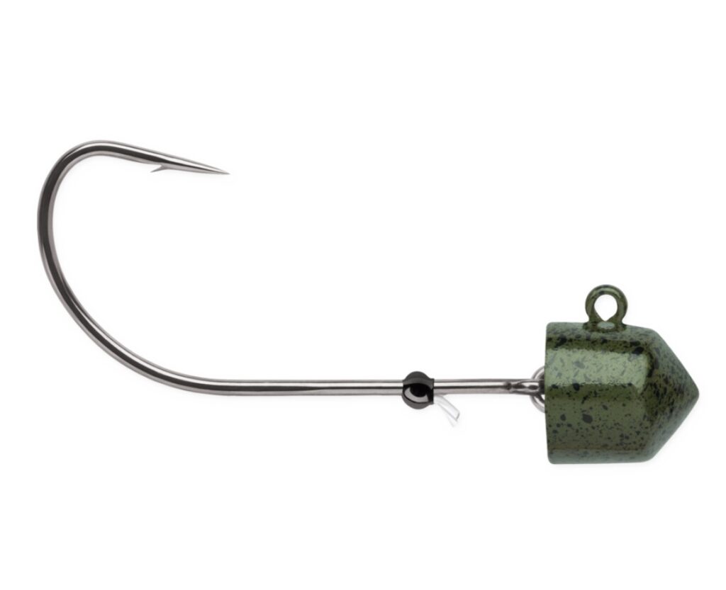 VMC Swinging Ned Rig Jig Green Pumpkin Hook