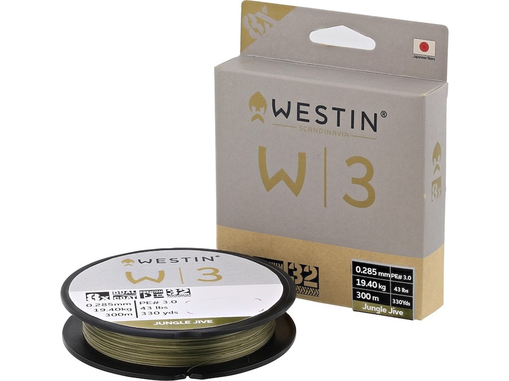 Westin W3 Deadbait 8-Braid 300m Jungle Jive