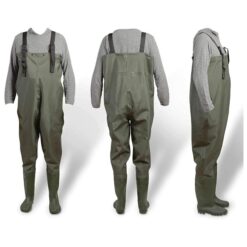 Zebco PVC Waders Green
