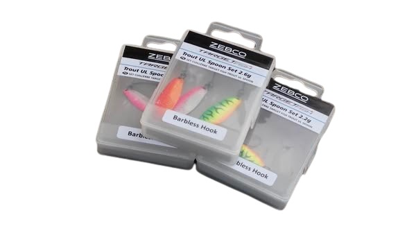Zebco Target Fish Trout UL Spoon Set